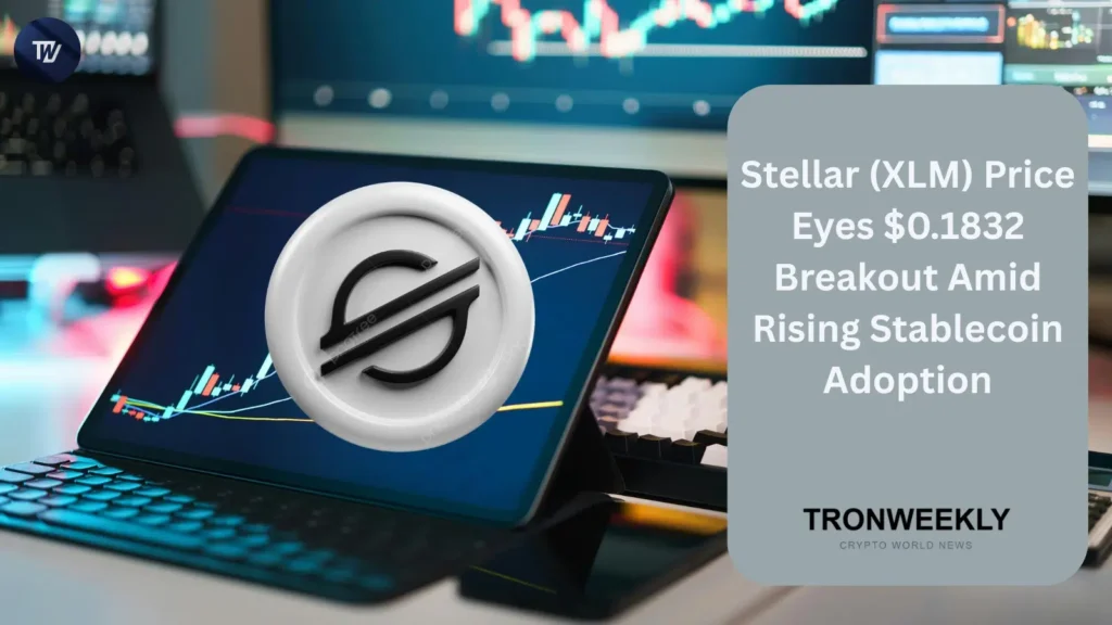 Latest Stellar’s XLM Price Eyes $0.1832 Breakout Amid Rising Stablecoin Adoption in Cryptocurrency