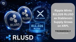 Latest Ripple Mints 811,026 RLUSD as Stablecoin Supply Grows on XRPL in Cryptocurrency