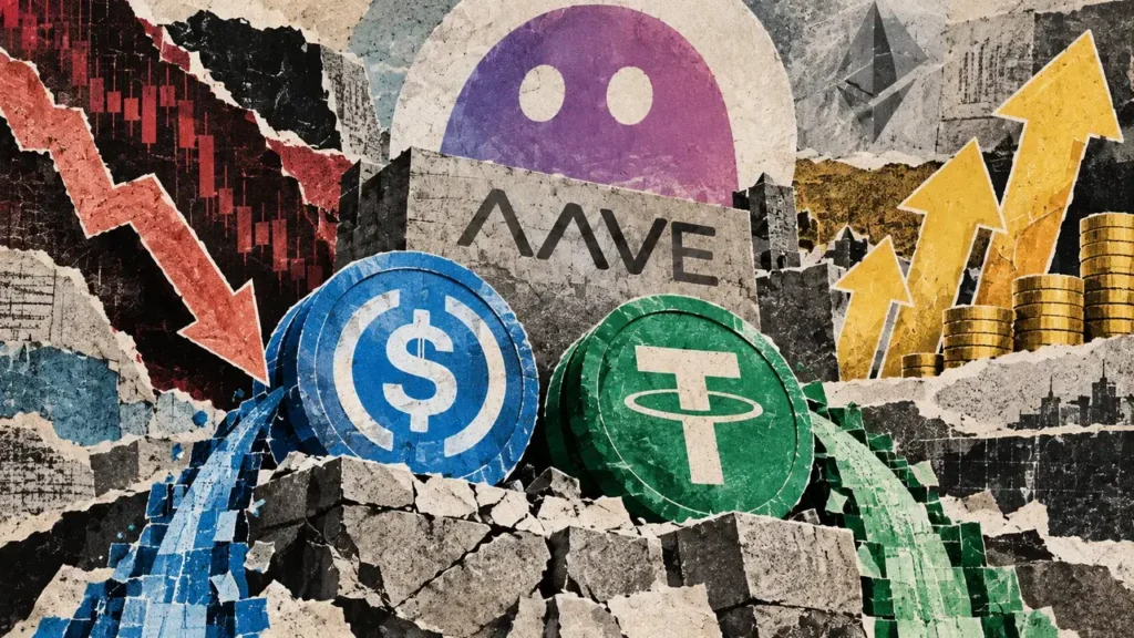 Latest Two Aave stablecoin backstops shrank $12.4 million as reward rates rose in Cryptocurrency
